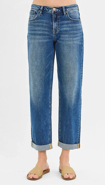 Boyfriend Jeans - The American Blue