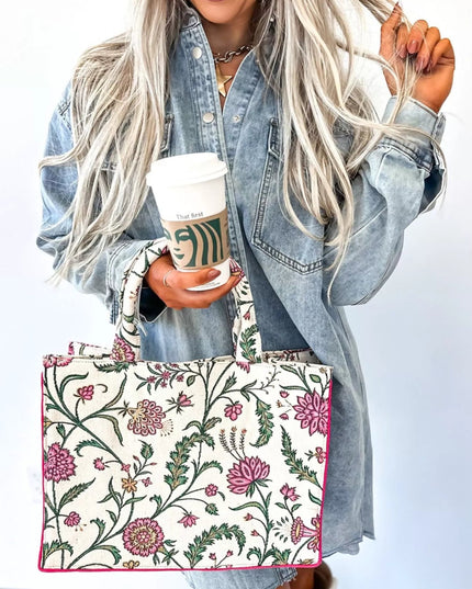 Chest Pocket Raw Hem Denim Loose Shirt Dress - THE AMERICAN BLUE