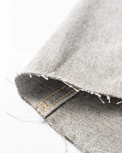 Color Block Patchwork Raw Hem Denim Jacket - THE AMERICAN BLUE