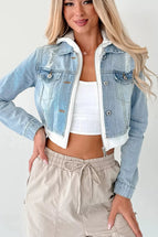 Light Blue / White