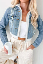 Dark Blue / White