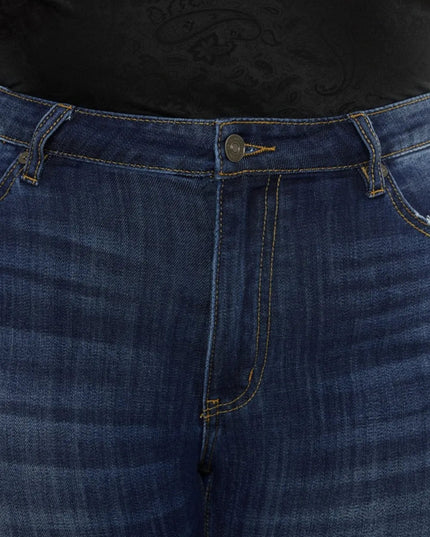 Kancan Full Size Mid Rise Slim Flare Jeans - THE AMERICAN BLUE