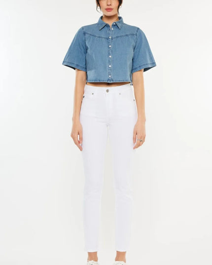 Kancan High Rise Ankle Skinny Jeans - THE AMERICAN BLUE