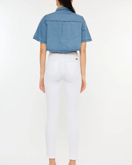 Kancan High Rise Ankle Skinny Jeans - THE AMERICAN BLUE