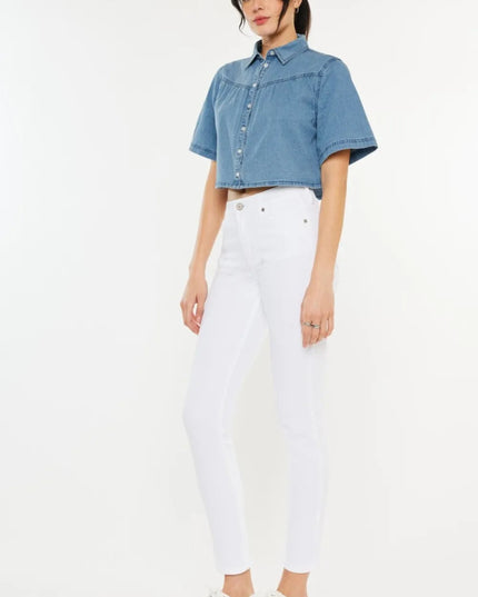 Kancan High Rise Ankle Skinny Jeans - THE AMERICAN BLUE