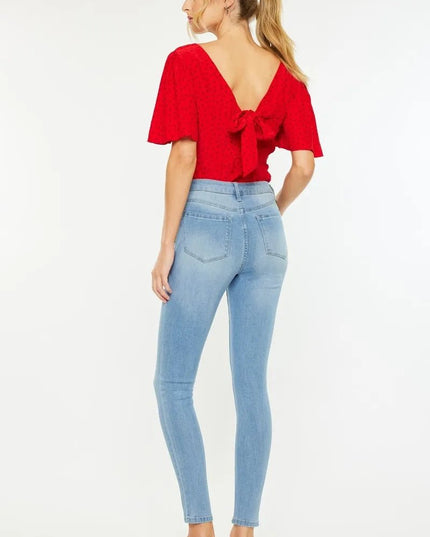 Kancan High Rise Super Skinny Jeans - THE AMERICAN BLUE