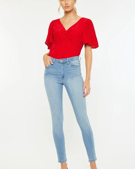 Kancan High Rise Super Skinny Jeans - THE AMERICAN BLUE