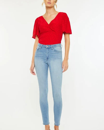 Kancan High Rise Super Skinny Jeans - THE AMERICAN BLUE