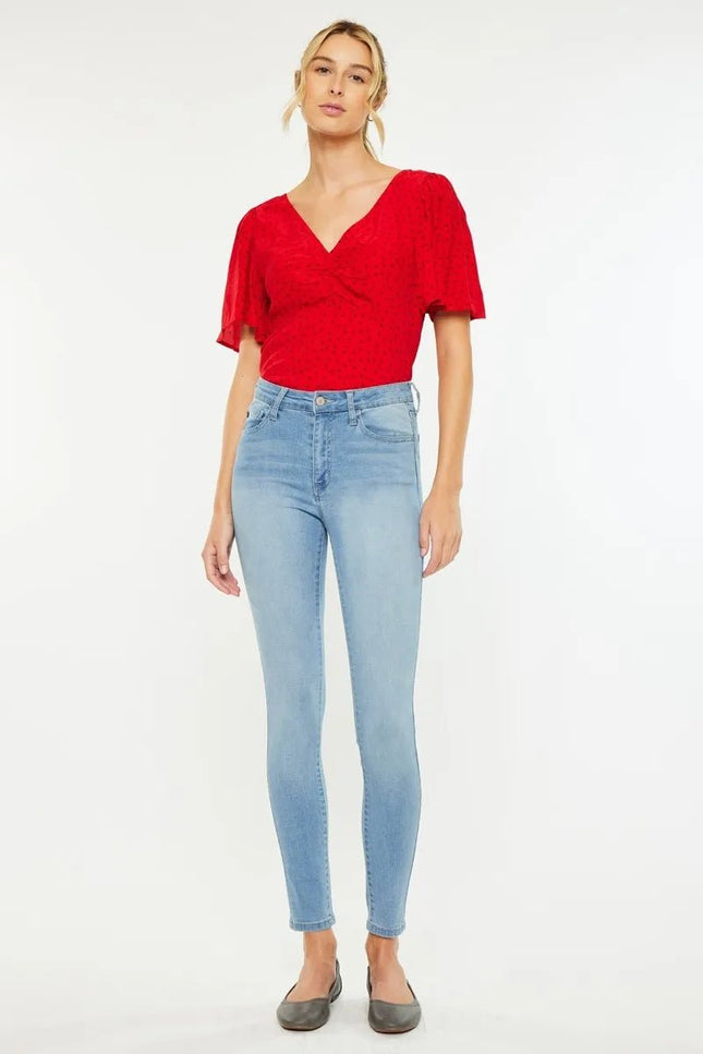 Kancan High Rise Super Skinny Jeans - THE AMERICAN BLUE