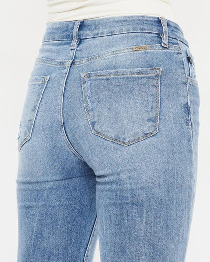 Kancan High Waist Cat's Whiskers Skinny Jeans - THE AMERICAN BLUE