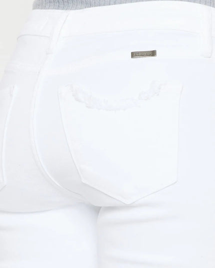 Kancan Mid Rise Ankle Skinny Jeans - THE AMERICAN BLUE