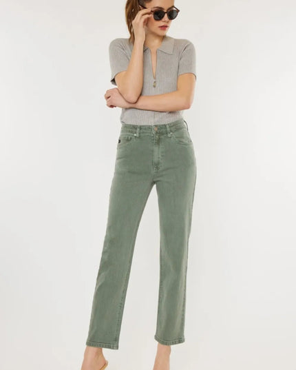 Kancan Ultra High Rise Straight Jeans - THE AMERICAN BLUE