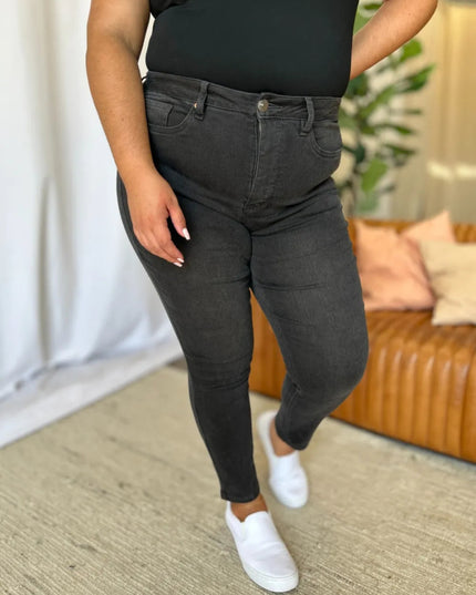 RFM Full Size High Rise Tummy Control Skinny Jeans - THE AMERICAN BLUE