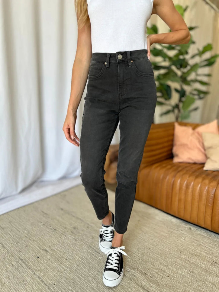 RFM Full Size High Rise Tummy Control Skinny Jeans - THE AMERICAN BLUE