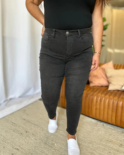 RFM Full Size High Rise Tummy Control Skinny Jeans - THE AMERICAN BLUE