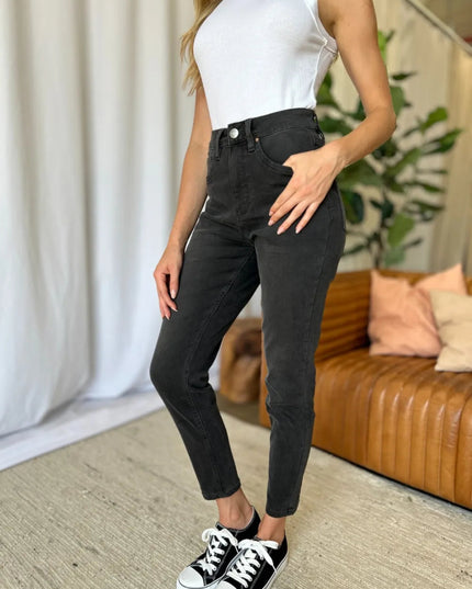 RFM Full Size High Rise Tummy Control Skinny Jeans - THE AMERICAN BLUE