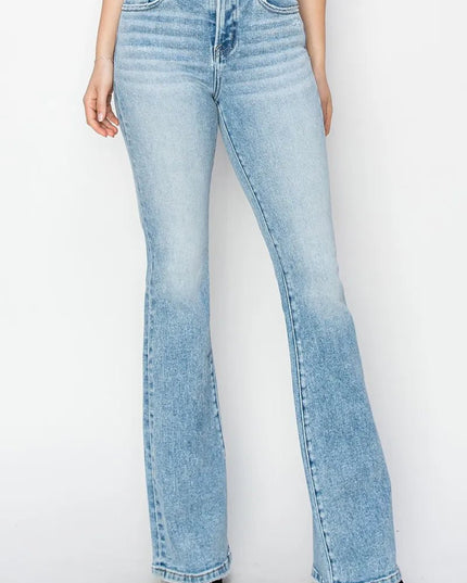 RISEN High Rise Bootcut Jeans - THE AMERICAN BLUE
