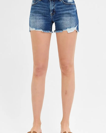 RISEN Low Rise Pikaboo Lining Shorts - THE AMERICAN BLUE