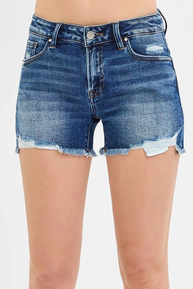 RISEN Low Rise Pikaboo Lining Shorts - THE AMERICAN BLUE