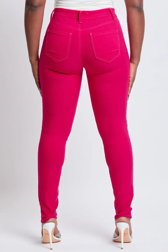 YMI Jeanswear Hyperstretch Mid - Rise Skinny Jeans - THE AMERICAN BLUE