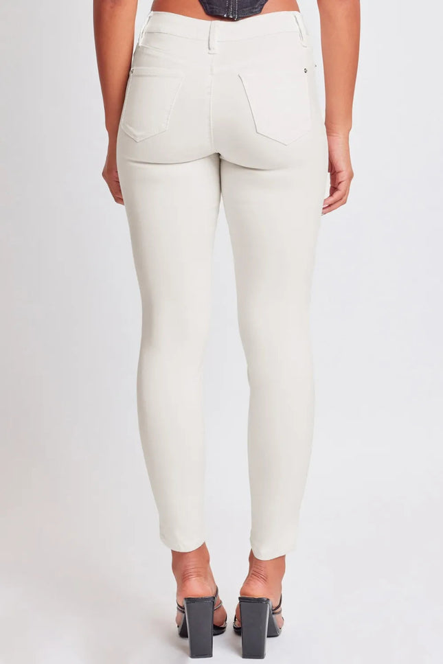 YMI Jeanswear Hyperstretch Mid - Rise Skinny Jeans - THE AMERICAN BLUE