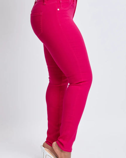 YMI Jeanswear Hyperstretch Mid - Rise Skinny Jeans - THE AMERICAN BLUE
