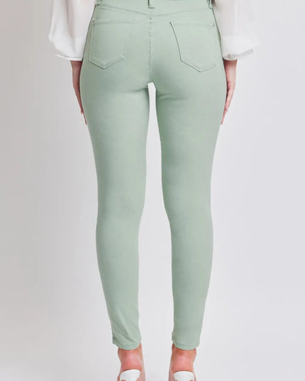 YMI Jeanswear Hyperstretch Mid - Rise Skinny Jeans - THE AMERICAN BLUE