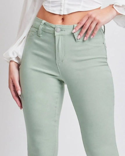 YMI Jeanswear Hyperstretch Mid - Rise Skinny Jeans - THE AMERICAN BLUE
