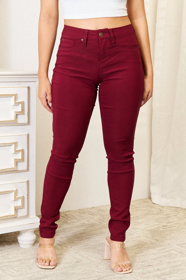YMI Jeanswear Skinny Jeans with Pockets - THE AMERICAN BLUE