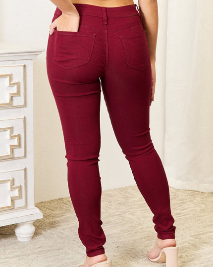 YMI Jeanswear Skinny Jeans with Pockets - THE AMERICAN BLUE