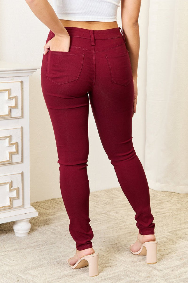 YMI Jeanswear Skinny Jeans with Pockets - THE AMERICAN BLUE